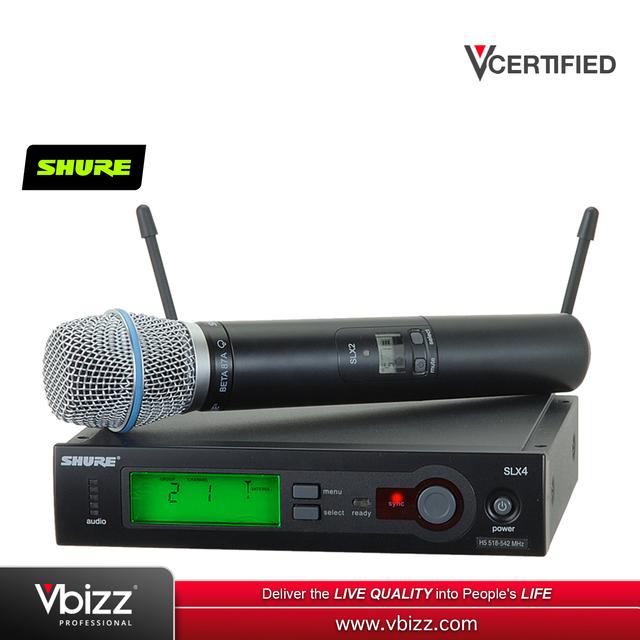 product-image-Shure SLX24/BETA87A Wireless Microphone System (SLX24 BETA87 A)